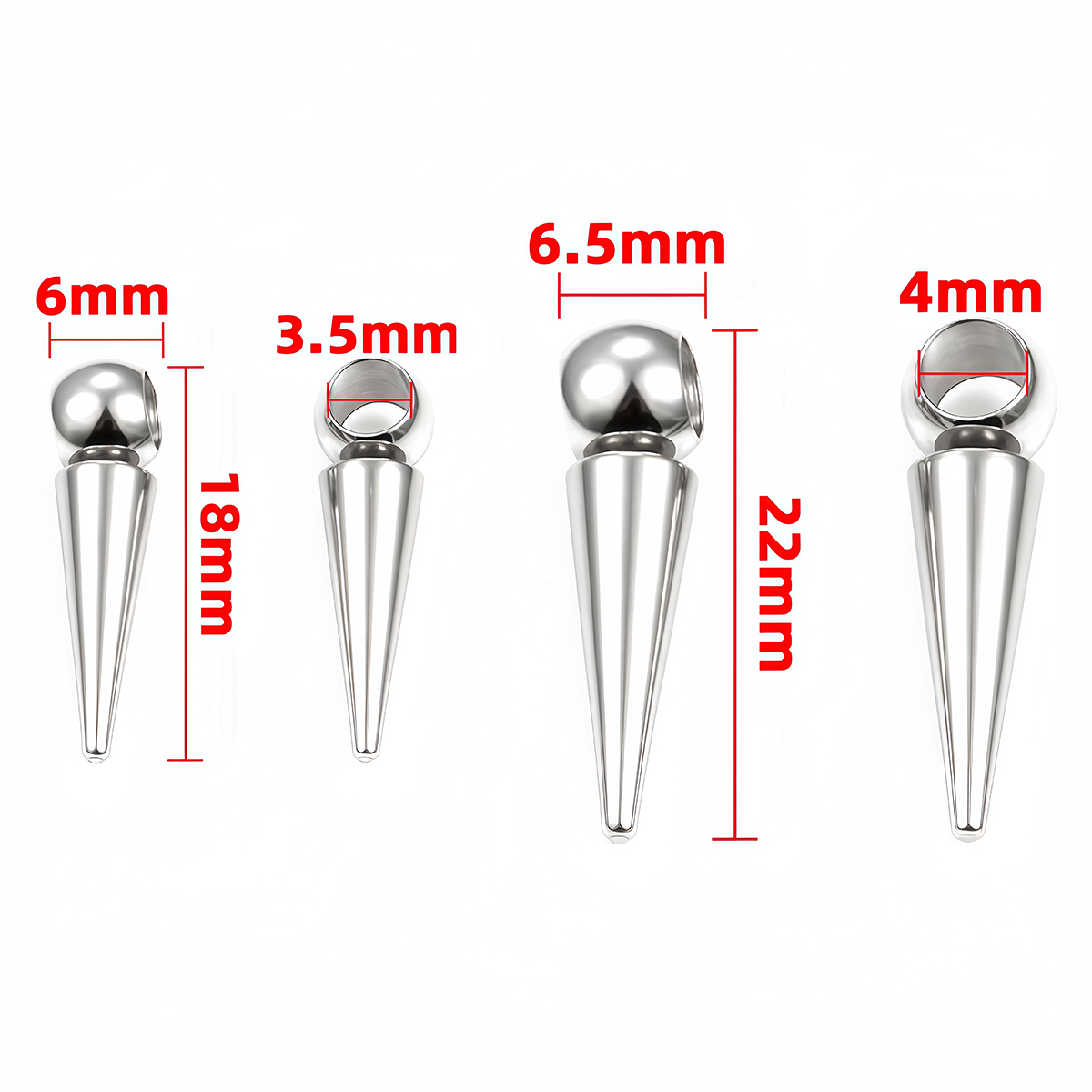 10pcs Retro Cone Charms Pendan - огляд і ціна Vintage Fashion Stores