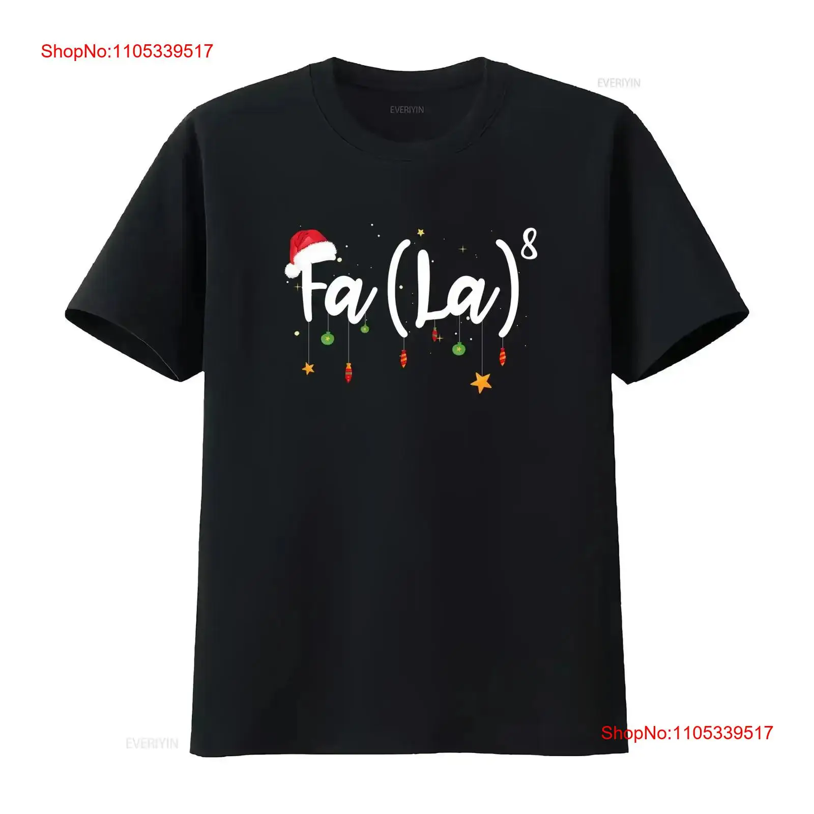 FA LA 8 Funny Christmas T Shir - огляд і ціна Vintage Fashion La