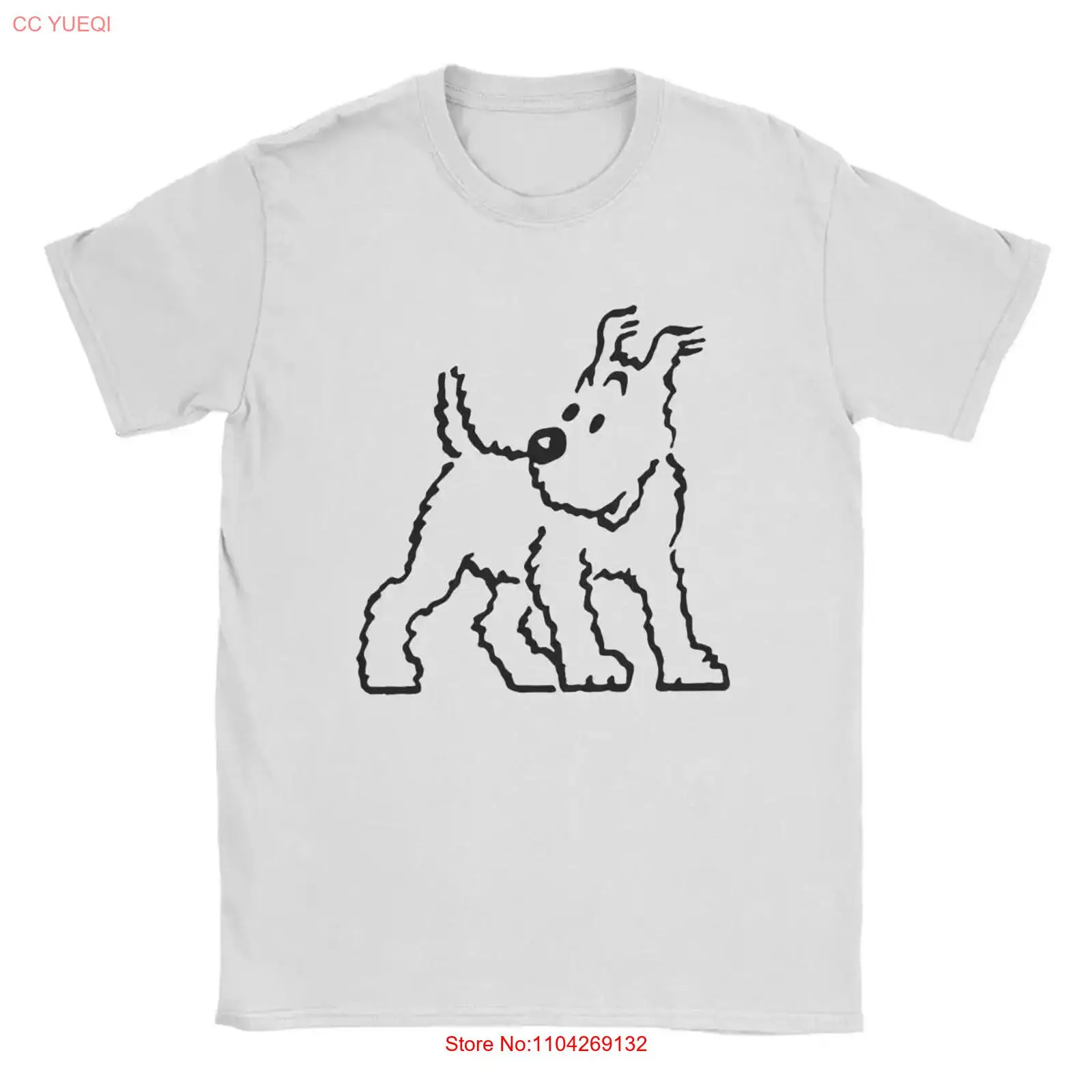 Snowy Dog Captain Haddock T Sh - огляд і ціна Vintage Fashion Jersey